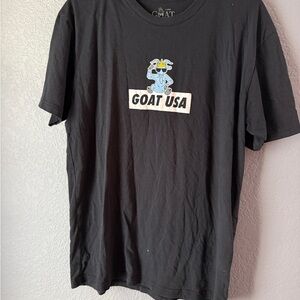 GOAT USA Black Short Sleeve Tee